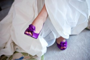Chaussures-mariage-violettes